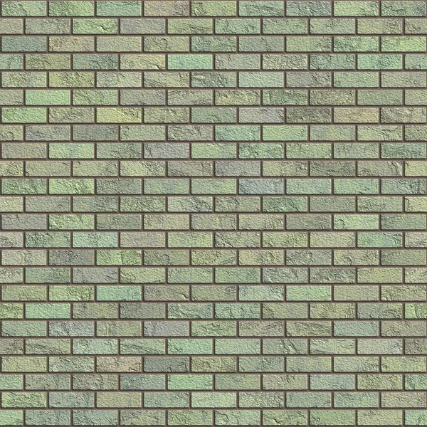 Grüner Zierziegel Nahtloser Hintergrund Für Innen Und Außengestaltung — Stockfoto