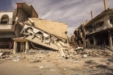 Palmyra Suriye yakınlarında kasaba