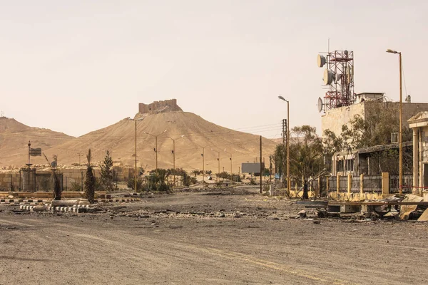 Palmyra Suriye yakınlarında kasaba