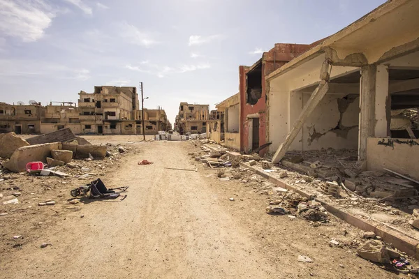 Ciudad Cerca Palmyra Siria — Foto de Stock