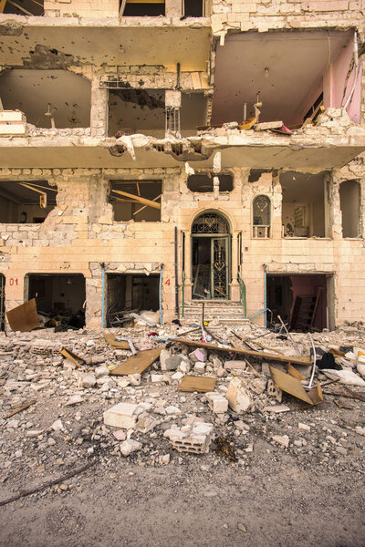 Town near Palmyra in Syria