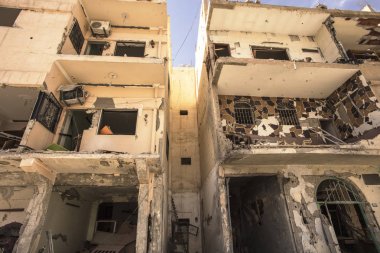 Palmyra Suriye yakınlarında kasaba