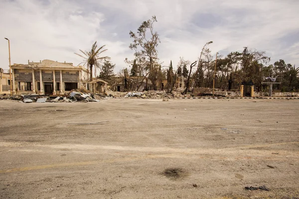 Ciudad Cerca Palmyra Siria — Foto de Stock