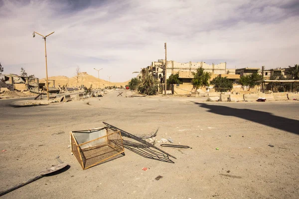 Palmyra Suriye yakınlarında kasaba