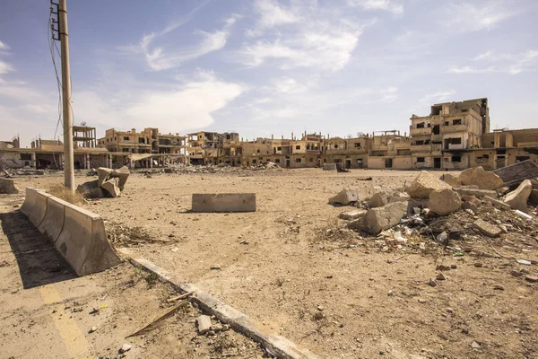 Ciudad Cerca Palmyra Siria — Foto de Stock