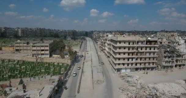 Ciudad Alepo Siria — Vídeo de stock