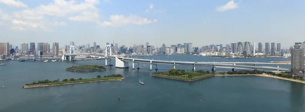 Wyspa Odaiba mosty Zdjęcia Stockowe bez tantiem