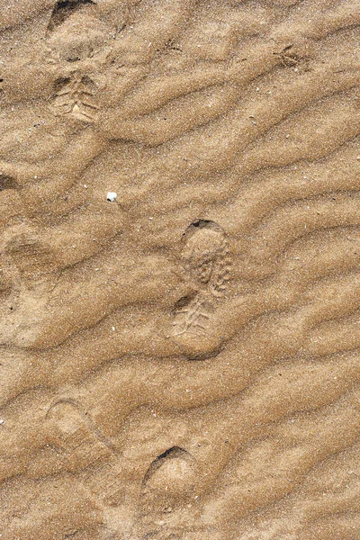 Textur Aus Rotem Sand Mit Einem Muster Form Eines Ochsen — Stockfoto