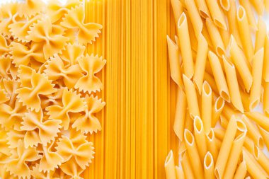 Pişmemiş makarna backgroung