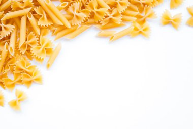 Pişmemiş makarna backgroung