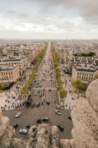 Vista panorámica desde el Arco del Triunfo —  Fotos de Stock