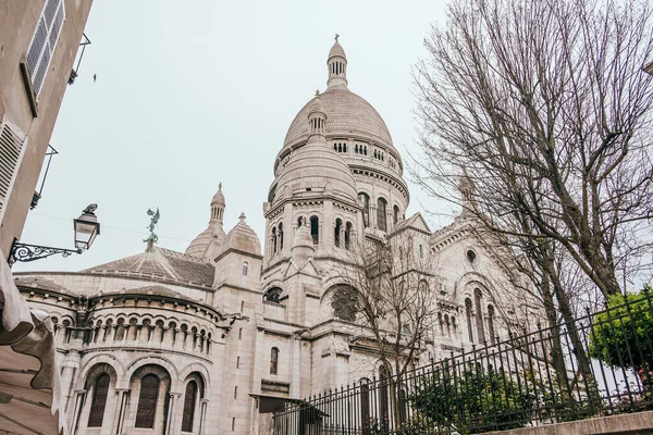 Париж Франция Апреля 2019 Года Весной Базилика Сакре Кер — стоковое фото