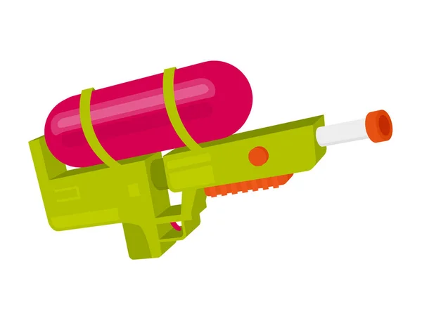 Kleurrijke waterpistool — Stockvector