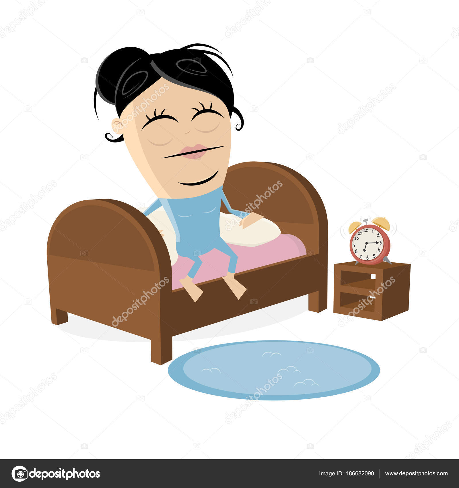 Raus Aus Meinem Zimmer Comic Raus Aus Dem Bett Cliparts — Stockvektor © shockfactor.de #186682090