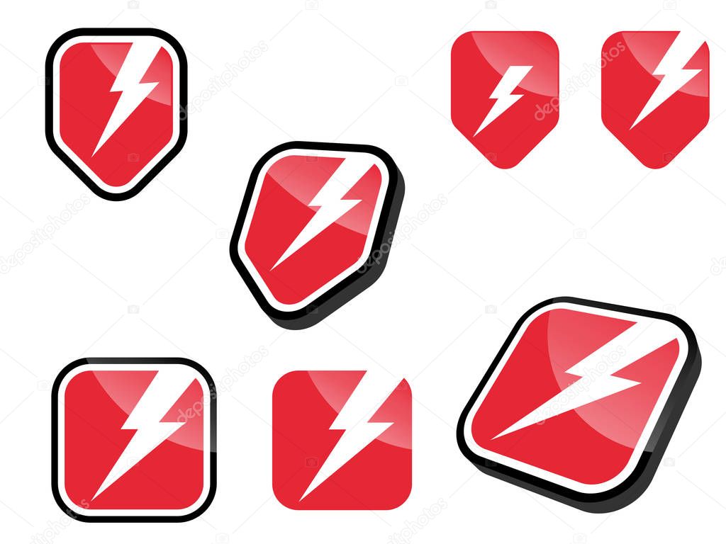 electric sign clip-art collection