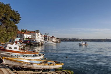 Istanbul, Türkiye, 17 Nisan 2006: Marmara Denizi kıyıları.