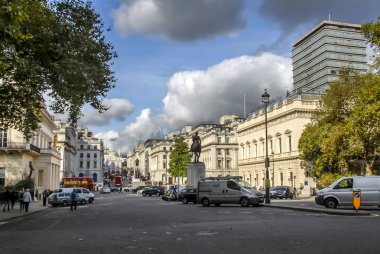 Londra, İngiltere, 30 Ekim 2012: sokak görünümü