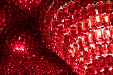 Cam şişelerde arka plan ve dokular, duvar kağıdı