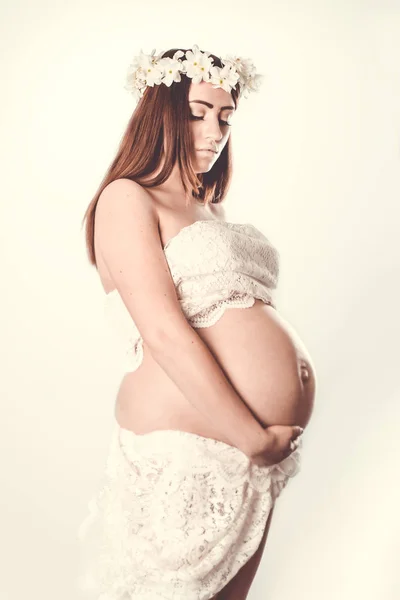 임신 이미지 소프트 포커스 — 스톡 사진