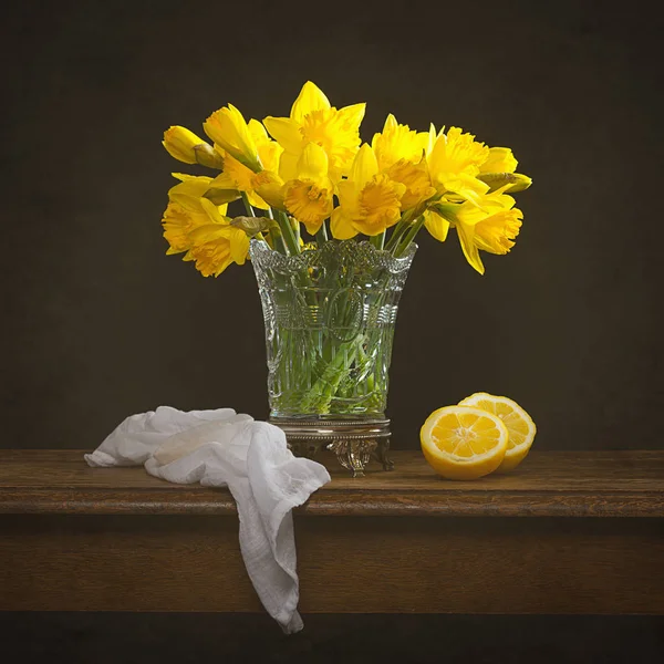 Spring Daffodil Flowers — Stock Photo, Image