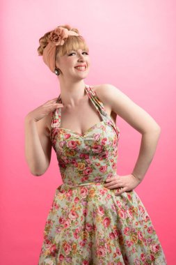 Pin Shoot - yukarı Vintage tarzı giyim