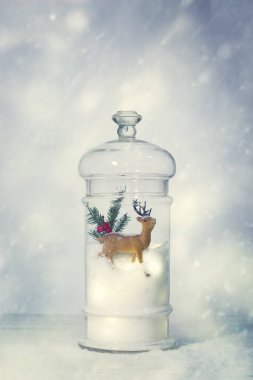 Ren geyiği Noel dekorasyon