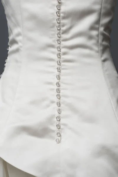 婚礼礼服的细节 — 图库照片