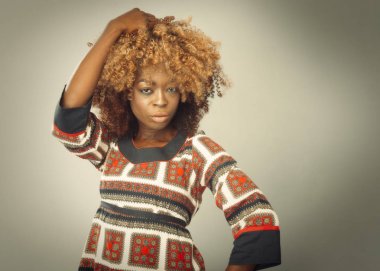 Yetmişli Retro kadın