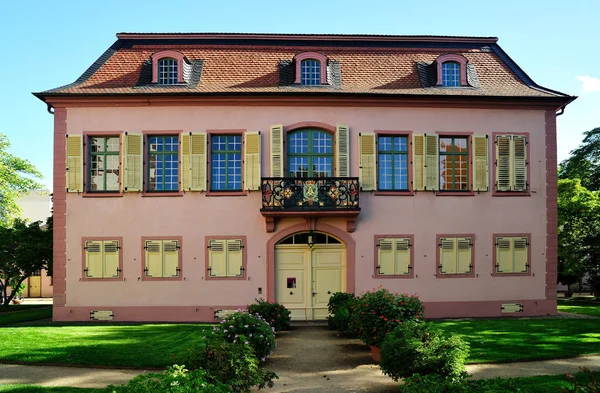 Palácio Porcelana Museu Prince George Palace Arquitetura Livre Cidade Darmstadt — Fotografia de Stock