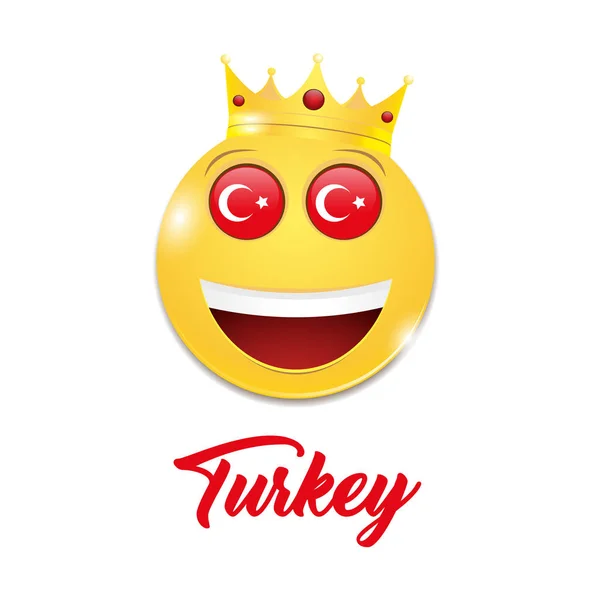 Símbolo de Turquía — Vector de stock