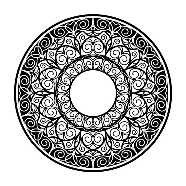 Ornement circulaire - Vecteur — Image vectorielle