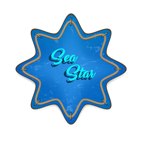 Vettore della stella marina — Vettoriale Stock