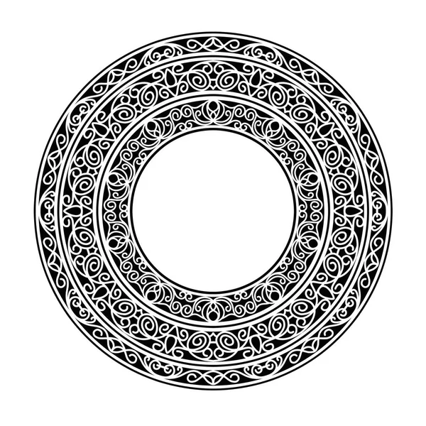 Ornamento circular vector — Vector de stock