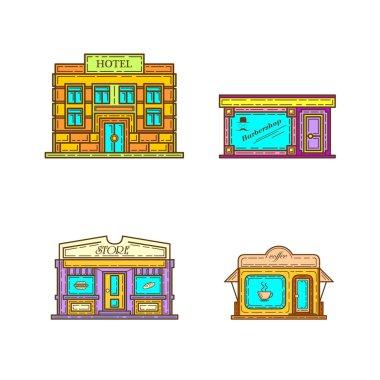 Ticari binalar, Dükkanı, otel