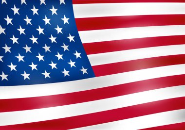 Amerikan bayrağı, arka plan-vektör