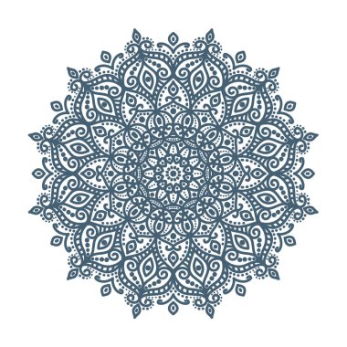 Beyaz arka plan üzerinde Asya süsleme