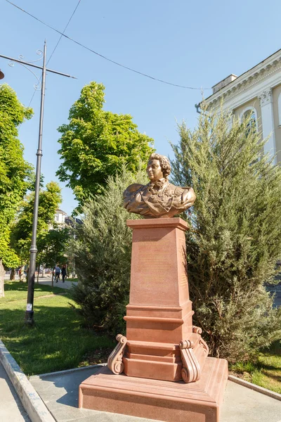 Simferopol Krym Květen 2016 Busta Serene Výsost Kníže Grigorij Potěmkin — Stock fotografie