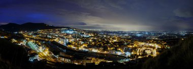 Gece manzarası, Panorama. Tivoli, İtalya