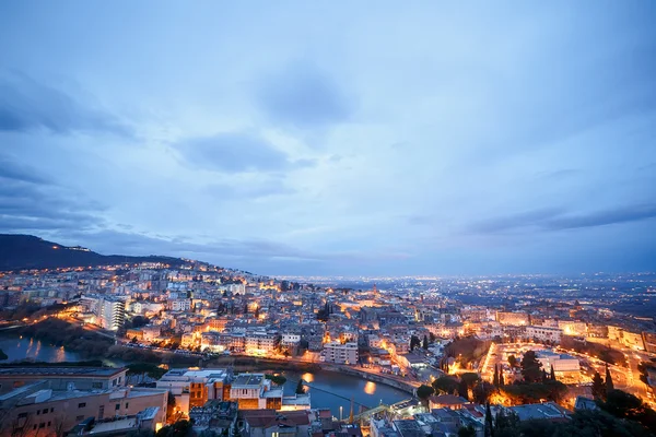 Tivoli bij dageraad, Italië — Stockfoto