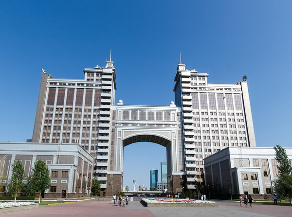 Комплекс административных зданий АО НК "КазМунайГаз". Астан
