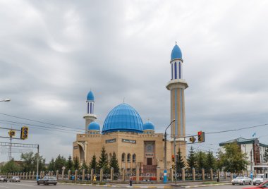 Petropavl, Kazakistan - 11 Ağustos 2016: Bölgesel Merkez Camii