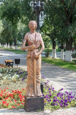 Petropavl, Kazakistan - 11 Ağustos 2016: Küçük için mimari