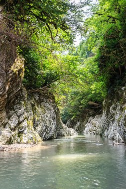 River Canyon Hosta. Sochi, Rusya Federasyonu