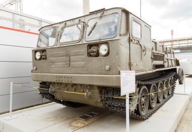 Topçu traktör Ats - 59g mod. 1959. Pyshma, Ekaterinburg, Russi