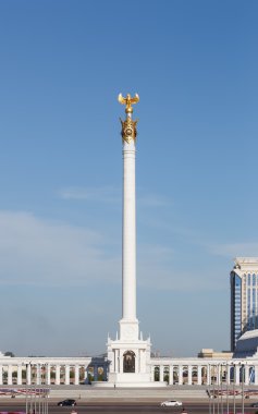 Kazak eli Stella. Kazakistan bağımsız sembolü. Astana