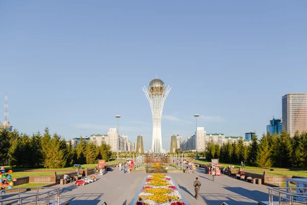 Astana, Kasachstan - 12. August 2016: das Zentrum des neuen asta — Stockfoto