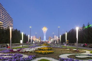 Astana, Kazakistan - 12 Ağustos 2016: Yeni Asta Merkezi