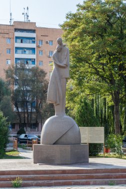 Kazakistan'da sevmeyi anıt 