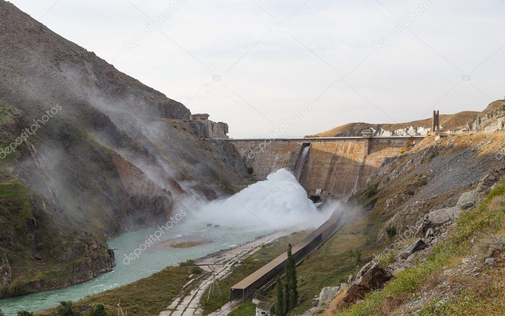 Kirov reservoir dam