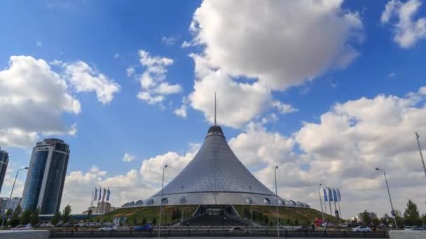 El centro comercial en Astana — Vídeo de stock